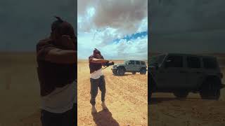Photoshoot during a Dust Storm creativephotography jeep jeepwrangler behindthescenes