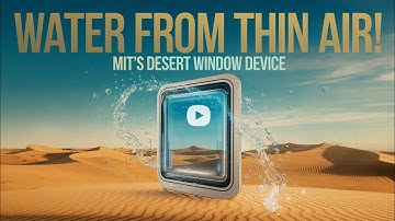 MIT’s Window Device: Pulling Water from Thin Air—Even in the Desert!
