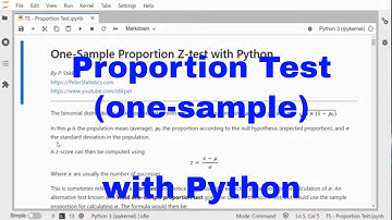 Python - One-Sample Proportion Test (Score test and Wald Test)