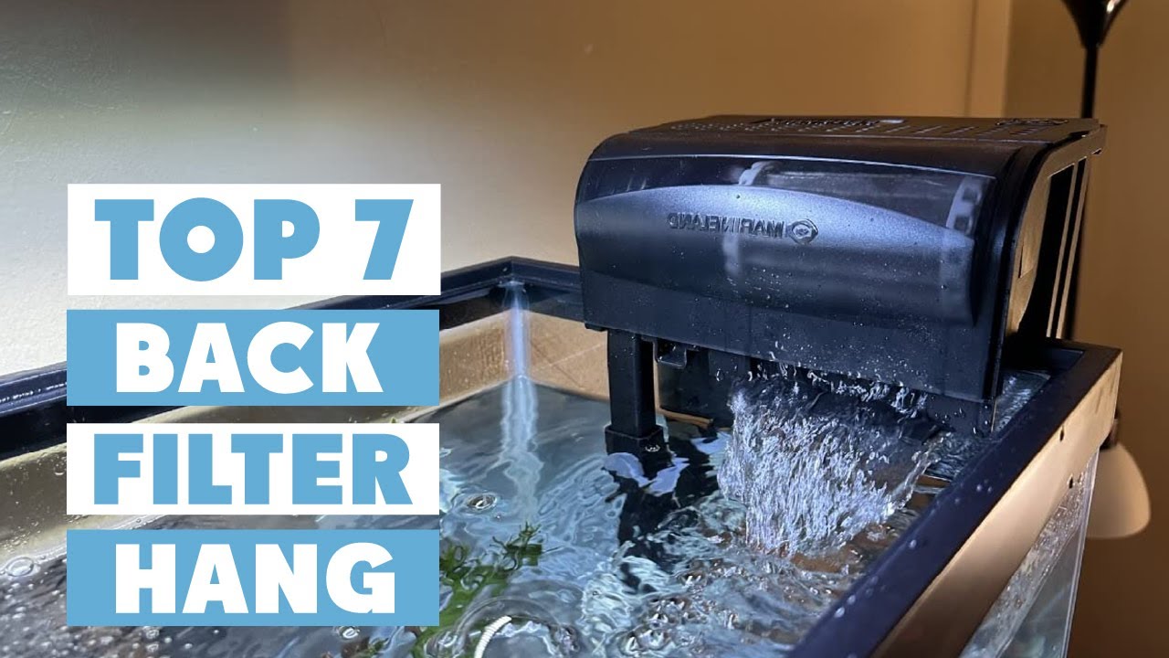 Top 7 Best Hang on Back Filter for Freshwater Tanks - YouTube