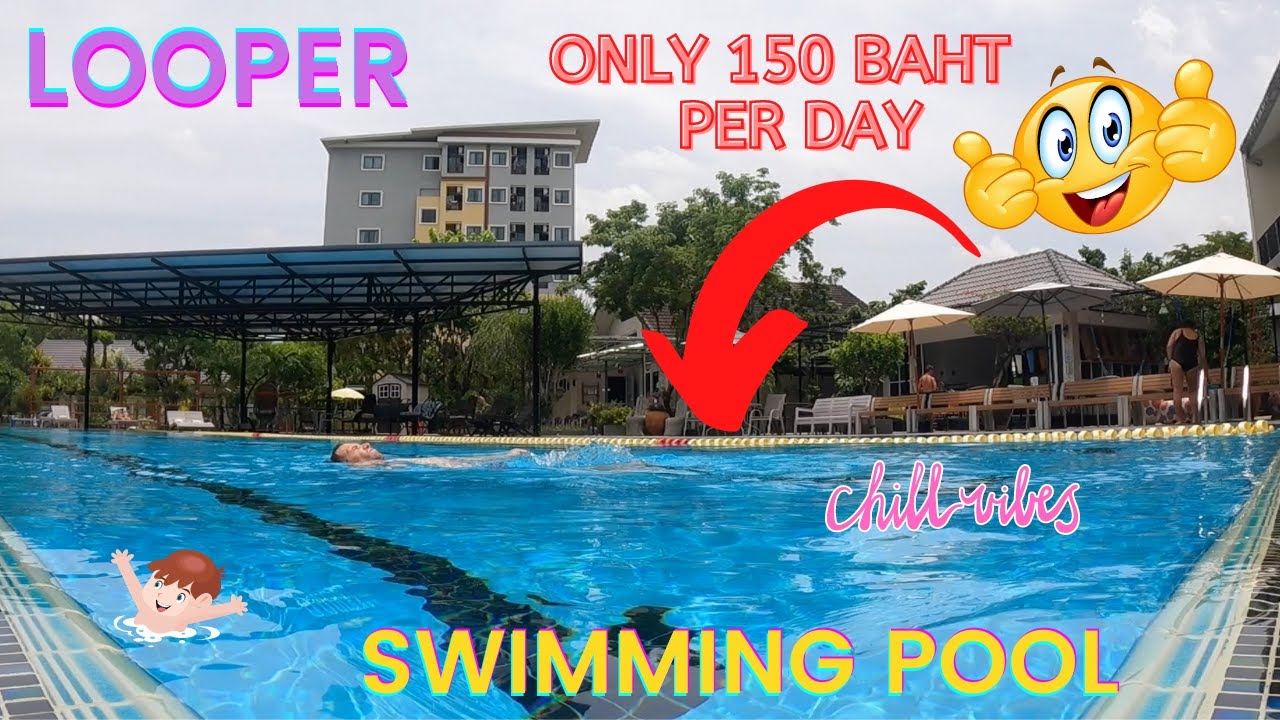 CHEAPEST SWIMMING POOL in CHIANG MAI, THAILAND!