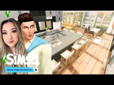 Will ALL 4 Roomies LOVE This HUGE Renovation?: Sims 4 Dream Home Decorator Let's Play Ep 2