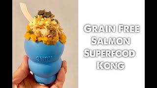 Kong Stuffing Recipe: Salmon Superfood for dog