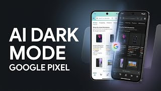 Force Dark Mode on Any App in Pixel | AI Dark Theme Guide screenshot 1