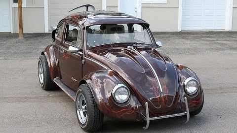 1963 Volkswagon beetle Bugaroo video