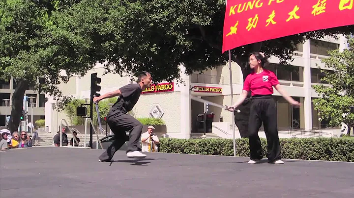 Kung Fu Tai Chi Day 2014: San Cai Dui Jian ()