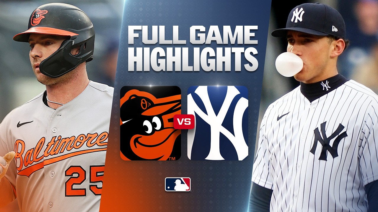 [MLB] 볼티모어 오리올스 10 : 2 뉴욕 양키스 경기 결과·하이라이트