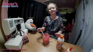 How To Make Easy Pink Slime On Claires Amazing Crafts