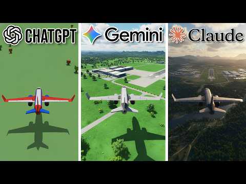 ChatGPT vs Gemini vs Claude: Who Can Make The Best Roblox Flight Sim?