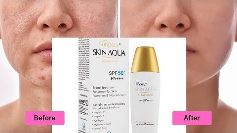 Sunplay skin aqua clear white review năm 2024