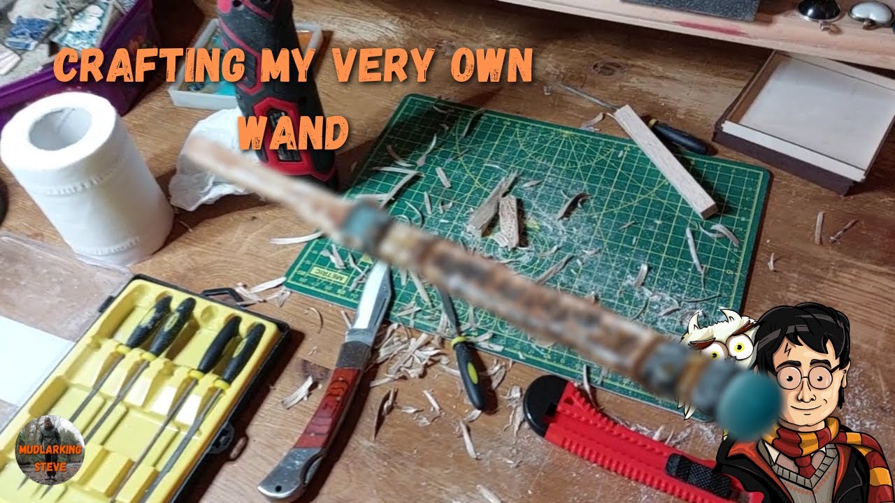 Join Steve As He Makes His Pottermore Wand For The First Time!