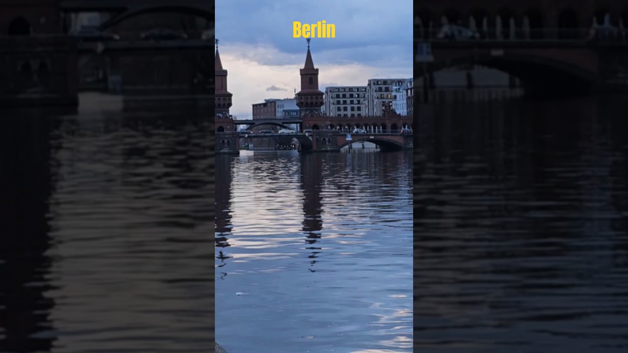 Oberbaum Bridge Berlin: Icon of Unity & History Over the Spree! 🇩🇪🌉 