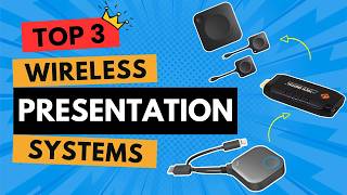 Top 3 Wireless Presentation Systems 💡 Best Picks for Offices & Classrooms