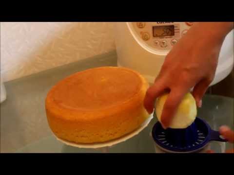 Видео рецепт Лимонный кекс в мультиварке