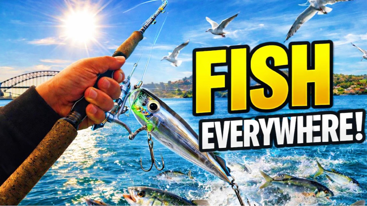 Sydney Harbour Went OFF!! Chasing Bust-Ups (Boat Fishing)