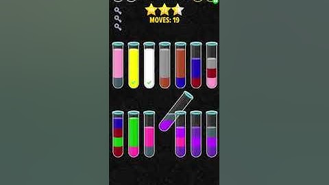 color water sort 3D level 257