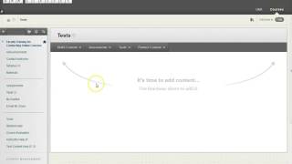 Creating and Using Folders in Blackboard