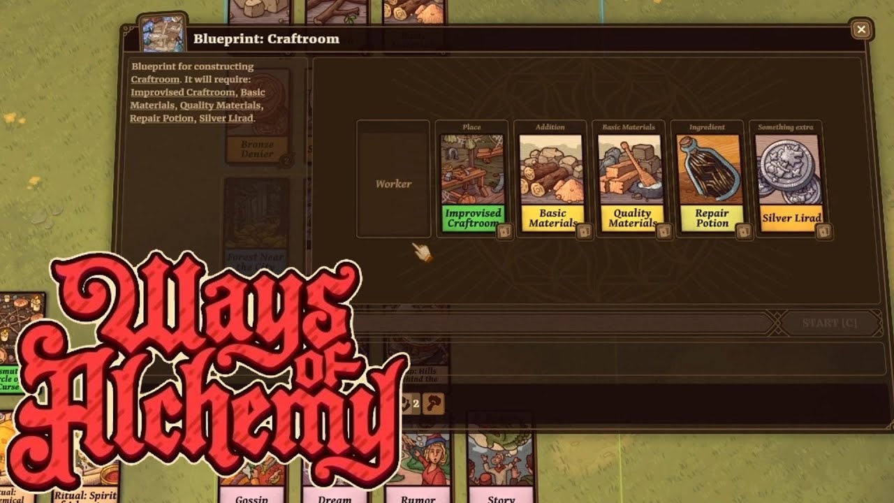 Finding upgrades I can barely afford in Ways of Alchemy