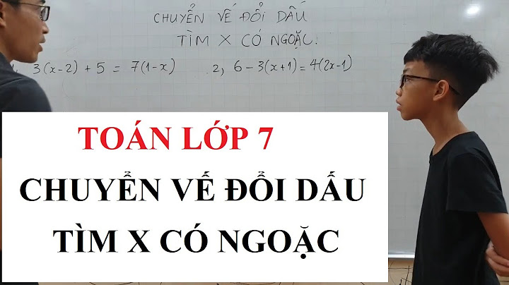 Cách chuyển vế của dấu trong toán học năm 2024