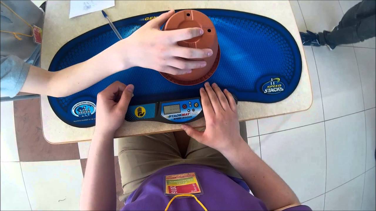 3x3OH official avg 11.71 (9.04 single)