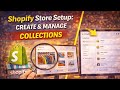 Shopify Store Setup: Create & Manage Collections (Urdu Tutorial 2025)