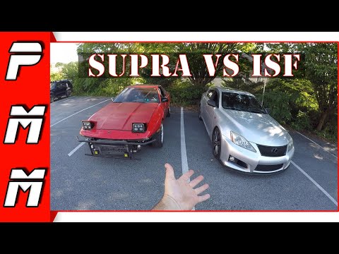 Lexus ISF vs Supra 1JZGTE Which one is faster?!