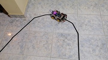 Arduino Mega line follower using L293 driver shield