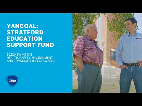 Yancoal: Stratford Education Support Fund [2022 HSEC FINALIST]