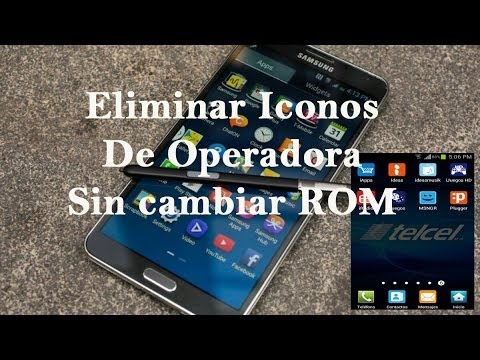Eliminar iconos de operadora sin Cambiar de Rom [Cualquier telefono] // Tu  Android Personal - YouTube