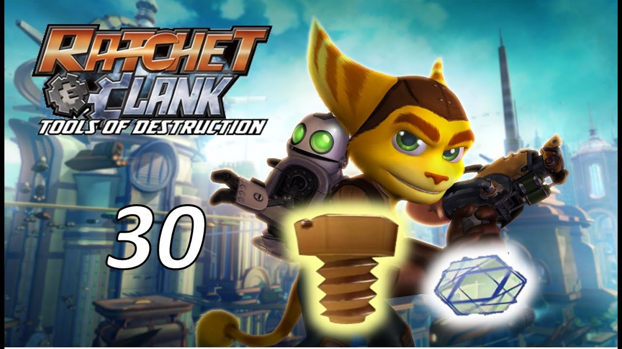 Ratchet & Clank Tools of Destruction Walkthrough Part 30 Treasure