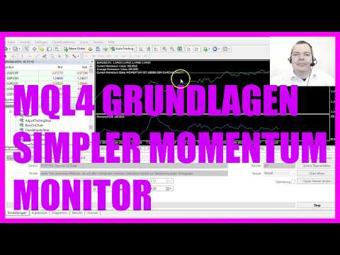 MQL4 TUTORIAL GRUNDLAGEN - 68 SIMPLER MOMENTUM MONITOR