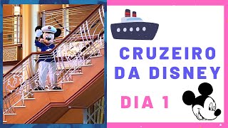 Grandes Pequeninos no Cruzeiro da Disney - Dia 1