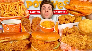 ASMR POPEYES MUKBANG (Feast)