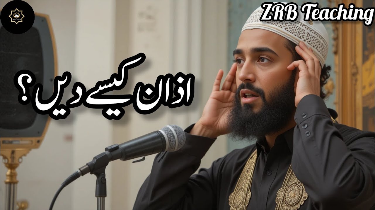 adhan beautiful voice |Azan|اذان|Adhan| Azan practice|ZRB Teaching