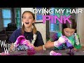 I Dyed My Hair Pink! | Whitney & Blakely Bjerken