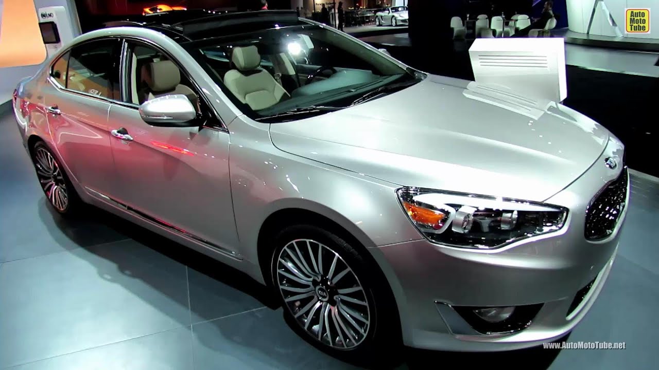 2014 Kia Cadenza 3 3 Gdi Exterior And Interior Walkaround 2013 New York Auto Show