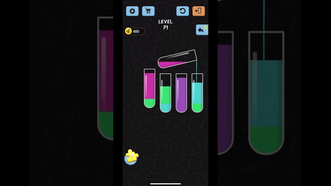 Water Color Sort Level 71