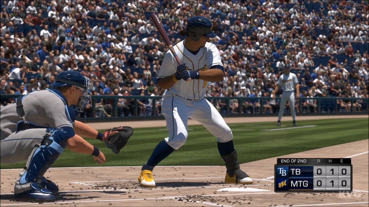 MLB The Show 19 Montgomery Biscuits vs Tampa Bay Rays Gameplay (PS4