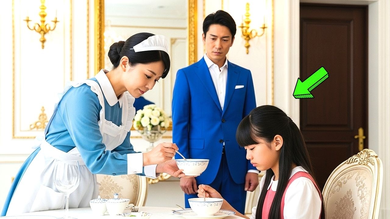 大富豪は娘が14日間何も食べていないことにパニック状態だった… しかし、新しい家政婦がやって来ると、信じられないことが起きた。