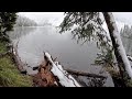 Beautiful Specimen Creek Trail to Crescent Lake - Yellowstone National Park