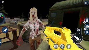 Zombie Shooting 3D Offline FPS Shooting Game 2021 _ Android GamePlay Walkthrough