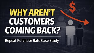 Think Like a Data Analyst: Repeat Purchase Rate Case Study (Google Sheets)