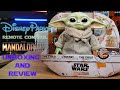 Disney Parks Baby Yoda Remote Control Animatronic UNBOXING+REVIEW!!