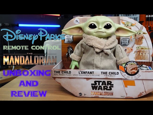 Figurine peluche l' enfant baby yoda star wars, peluche