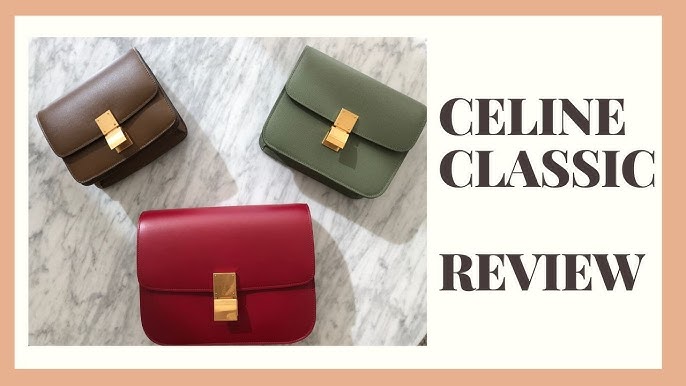 Céline Classic Box Bag Review  Medium Camel Leige Leather 