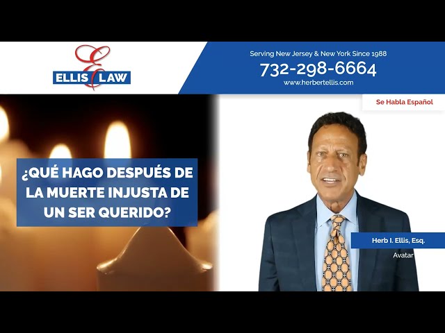 Muerte Injusta | Ellis Law