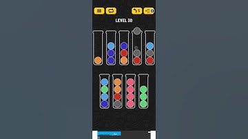 Ball Sort Puzzle level 30