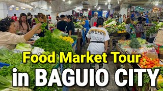 Food Market Tour in BAGUIO CITY, Philippines  | PALENGKE TOUR