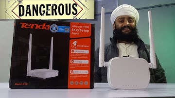 सस्ते राउटर में खतरनाक Features | Tenda N301 Wireless N300 Easy Setup Router Setup & Review ₹ 899