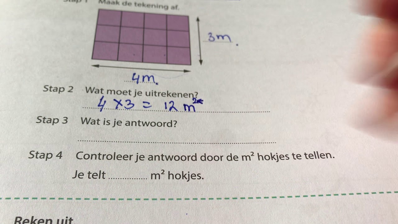 rekenen niveau blok 4 les 9 - YouTube
